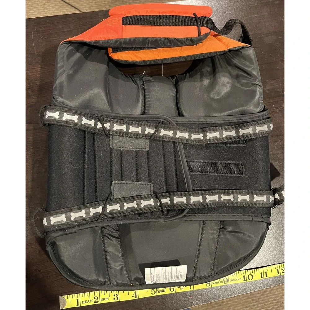 Outward Hound Granby Splash Dog Life‎ Jacket Size Small Safety Preserver Orange